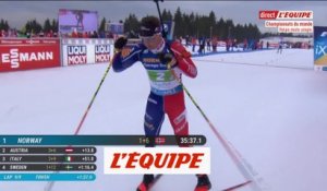 La Norvège remporte le relais mixte simple - Biathlon - Mondiaux