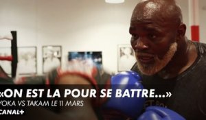 Carlos Takam sera bien prêt pour le 11 mars : "On est la pour se battre...Et je suis la pour gagner"