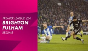Le résumé de Brighton / Fulham - Premier League 2022-23 (24ème journée)