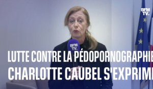 Lutte contre la pédopornographie: Charlotte Caubel, secrétaire d'État chargée de l'Enfance, s'exprime sur BFMTV