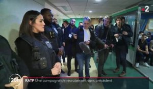 La RATP annonce son intention de recruter 6.600 personnes en Ile-de-France cette année dans la perspective de la Coupe du monde de rugby 2023 et des Jeux olympiques 2024