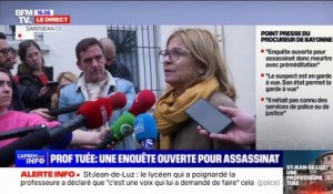Enseignante mortellement poignardée: "Les professeurs sont émus et concentrés sur leurs élèves", confie la rectrice de Bordeaux