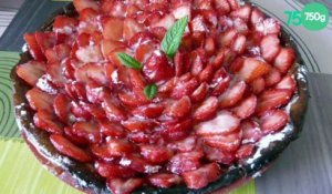 Tarte aux fraises savoureuse