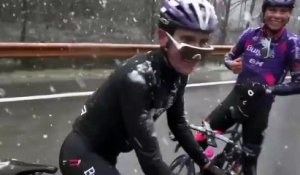 O Gran Camino 2023 - La 1ère étape arrêtée à cause de la neige,  il n’y aura pas de vainqueur pour cette 1ère étape du Gran Camino !