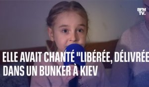 Un an après, BFMTV a rencontré Amelia, la petite ukrainienne qui avait chanté "Libérée, délivrée" dans un bunker à Kiev