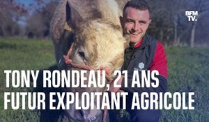Salon de l'Agriculture 2023: à 21 ans, Tony Rondeau s'apprête à reprendre une exploitation laitière