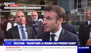 Emmanuel Macron veut un "chemin loyal" pour l'agriculture française