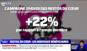 Le nombre de personnes accueillies aux Restos du Cœur en hausse de 22% par rapport à l'année dernière