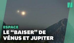 Quel est ce « baiser » échangé entre Vénus et Jupiter ?