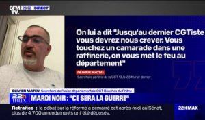 "Vous êtes dangereux pour la démocratie": Loïc Signor répond à Olivier Mateu (CGT Bouches-du-Rhône)