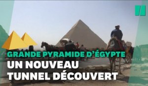 En Égypte, un nouveau couloir secret découvert dans la Grande pyramide de Gizeh