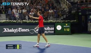 Dubaï - Medvedev inflige à Djokovic sa première défaite de l'année
