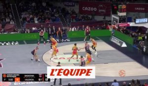 Le résumé de Vitoria - Valence - Basket - Euroligue (H)