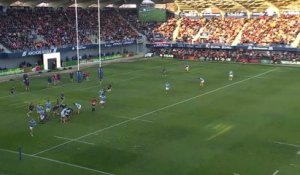 TOP 14 - Essai de Kelian GALLETIER (USAP) - USA Perpignan - Aviron Bayonnais - Saison 2022:2023