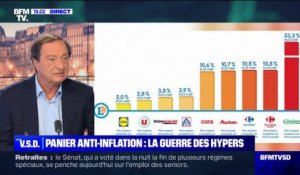 Michel-Edouard Leclerc: "Si on a eu moins d'inflation dès l'année dernière, [...]c'est beaucoup déjà parce que les distributeurs se sont fait concurrence"
