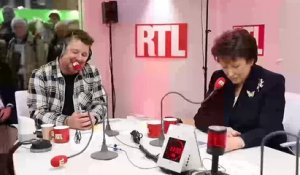 Roselyne Bachelot invitée de Bruno Guillon dans "Le Bon Dimanche Show"