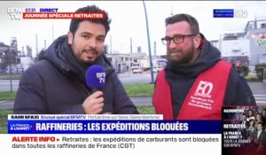 En Seine-Maritime, ce délégué FO affirme qu'il pourrait avoir des pénuries de carburants en raison de la grève dans les raffineries