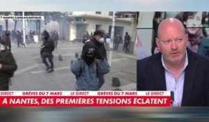 Jean-Christophe Couvy : dans les manifestations, les policiers interviennent «très rapidement, pour scinder les groupes» de casseurs