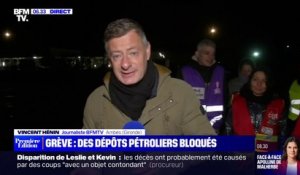 Grève: l'entrepôt pétrolier de la Gironde, au bec d'Ambès, bloqué depuis ce matin