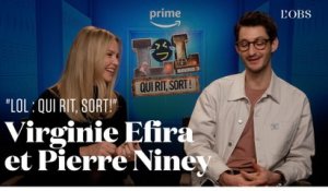 Virginie Efira et Pierre Niney : l’interview 100 % humour pour « LOL : qui rit, sort ! »