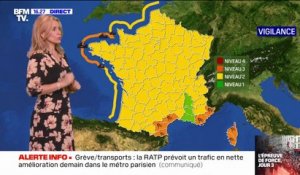Météo du vendredi 10 mars : vigilance orange vagues-submersion en Bretagne et vigilance orange vent violent dans sept départements du sud