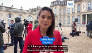 France : le Premier ministre britannique reçu à l'Elysée