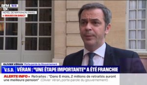 Adoption de la réforme des retraites au Sénat: "Nous avons franchi une étape importante", affirme Olivier Véran