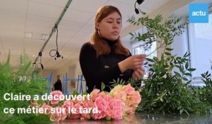 Claire Pitekuna, meilleure apprentie fleuriste de Bretagne