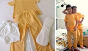 Une maman crée un pyjama adapté aux enfants et adolescents qui font pipi au lit