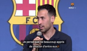 Barça - Busquets : "Il n'y a pas de modèle unique pour devenir un grand capitaine"