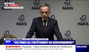 Emmanuel Grégoire sur les déchets à Paris: "Nous sommes tous victimes de l'entêtement du gouvernement"