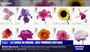 Le choix de Marie - Au Royaume-Uni, des timbres royaux et fleuris