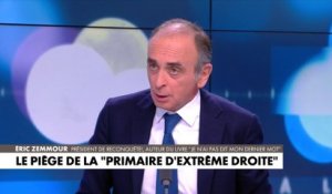 Éric Zemmour : «Je ne suis pas là pour remplacer le Rassemblement national»