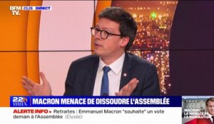 Pierre-Henri Dumont: "Menacer de dissolution, ça prouve surtout qu'Emmanuel Macron a peur"