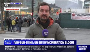 Grève des éboueurs: le dépôt de Vitry-sur-Seine évacué, mais celui d'Ivry-sur-Seine est toujours bloqué