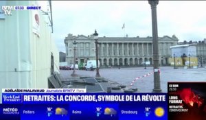 Manifestation à Paris: pas de dégâts majeurs sur la place de la Concorde après les affrontements
