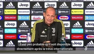 Juventus - Allegri : "Pogba ? Les mêmes questions et le même refrain"