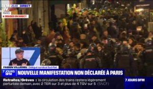 Fabien Villedieu (Sud-Rail): "Le 49.3 c'est constitutionnel, mais ce n'est pas démocratique"