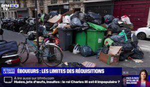 Paris: les poubelles continuent de s'accumuler malgré les réquisitions des éboueurs