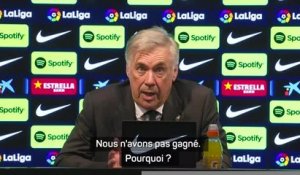 Real Madrid - Ancelotti : "J'ai des doutes sur le but refusé pour hors-jeu"
