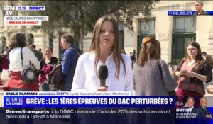 Retraites: des manifestations en marge des premières épreuves du bac à Nice