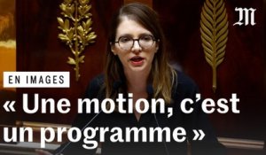 Retraites : Aurore Bergé dénonce « une motion de censure qui vise à mettre à l’arrêt notre pays »