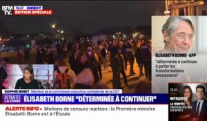 Sophie Binet (CGT): "Emmanuel Macron était le président des riches, maintenant c'est le président du chaos"