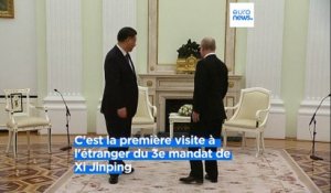 Visite de Xi Jinping en Russie : Pékin et Moscou réaffirment leur soutien mutuel