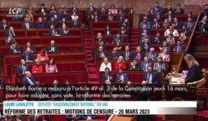 Séance publique à l'Assemblée nationale - Réforme des retraites : les motions de censure n'ont pas été adoptées