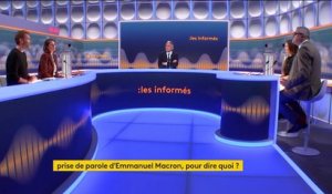 La prise de parole d'Emmanuel Macron, l'avenir du gouvernement, Kylian Mbappé capitaine des Bleus... Les informés du mardi 21 mars 2023
