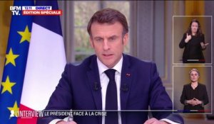 Emmanuel Macron: "On ne tolérera aucun débordement"
