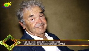 « Je dis ce que j'ai à dire » : Pierre Perret  à la polémique sur sa dernière chanson (ZAPTV)