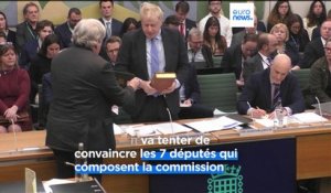 "Je n'ai pas menti au Parlement", affirme Boris Johnson devant une commission sur le Partygate