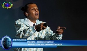 Stromae : trois concerts en  annulés pour des raisons médicales